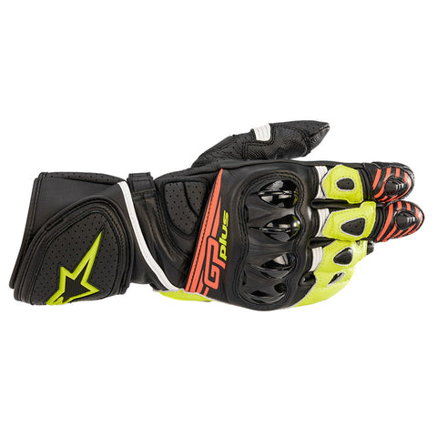 Alpinestars GP Plus R v2 Yellow & Red Fluo