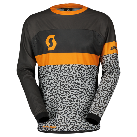 Scott X-Plore Swap Enduro Jersey Grey Orange