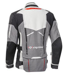 Ixon Ragnar Adventure Motorcycle Jacket Black Grey Red