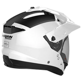 Nolan N70-2 Adventure Classic Metal White Motorcycle Helmet