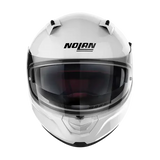 Nolan N60-6 Classic Metal White Motorcycle Helmet