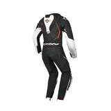 Ixon Vortex 3 Leather Kids Motorcycle Race Suit Black White