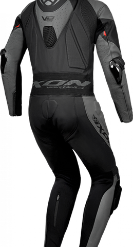 Ixon Vortex Leather Motorcycle Race Suit Black – AT Motocross