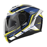 Nolan N60-6 Lancer Metal Black White Blue Yellow Motorcycle Helmet