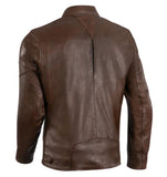 Ixon Cranky Motorcycle Jacket Brown