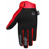 Fist Strapped Stocker Red Gloves