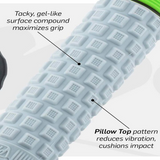 Pro Taper Tri Density Pillow Top Lite Grips - Black Red