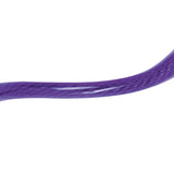 Oxford Bumper Cable Lock Purple 6mm x 600mm