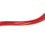 Oxford Bumper Cable Lock Red 6mm x 600mm