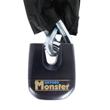 Oxford Monster 11mm Padlock Black - unpackaged BOM