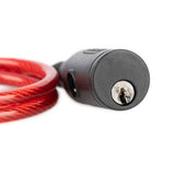 Oxford Bumper Cable Lock Red 6mm x 600mm