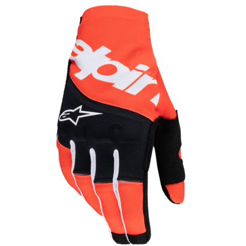 2025 Alpinestars Techstar Gloves - Black Hot Orange