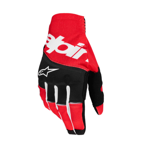 2025 Alpinestars Techstar Gloves - Black Bright Red