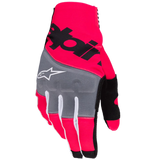 2025 Alpinestars Techstar Gloves - Black Pink Fluo