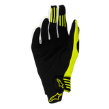 2025 Alpinestars Techstar Gloves - Black Yellow Fluo