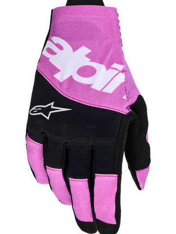 2026 Alpinestars Techstar Gloves - Black Light Gray Purple