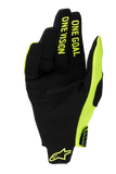 2025 Alpinestars Radar Pro Gloves - Yellow Fluo