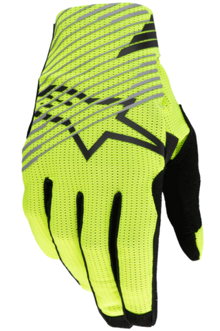 2025 Alpinestars Radar Pro Gloves - Yellow Fluo