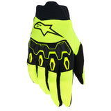 Alpinestars Youth and Kids Full Bore V2 Gloves Yellow Fluo Black