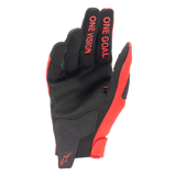 2025 Alpinestars Radar Gloves - Mars Red Silver