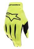 2025 Alpinestars Radar Gloves - Yellow Fluo Black