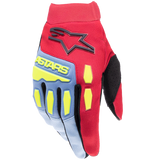 Alpinestars Full Bore Blue Red Berry Gloves