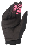 Alpinestars Womens Stella Full Bore Gloves - Black Pink Fluo