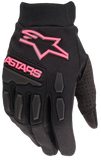 Alpinestars Womens Stella Full Bore Gloves - Black Pink Fluo