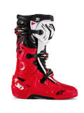 Alpinestars Tech 10 Enduro Boots Bright Red Black White