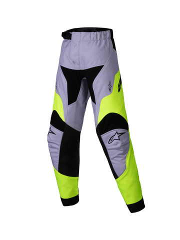 2025 Alpinestars Kids Racer Pants Grey Yellow