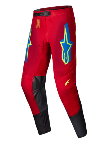 2025 Alpinestars Supertech Maker Pant Red Yellow