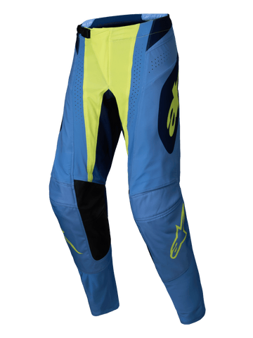 2025 Alpinestars Techstar Melt Pant Yellow Fluo Blue