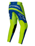 2025 Alpinestars Fluid Haul Motocross Pants Yellow Fluo Blue