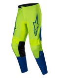 2025 Alpinestars Fluid Haul Motocross Pants Yellow Fluo Blue