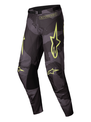 2025 Alpinestars Racer Hollow Pant Dark Camo Fluo Yellow