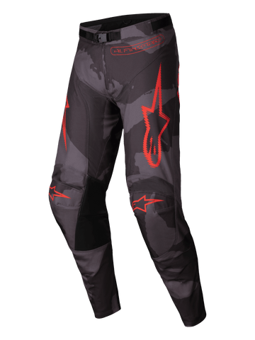 2025 Alpinestars Racer Hollow Pant Grey Camo Red