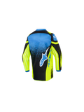 2026 Alpinestars Racer Nomur Kids Motocross Jersey - Dk Navy Yllw Fl Ucla Blue