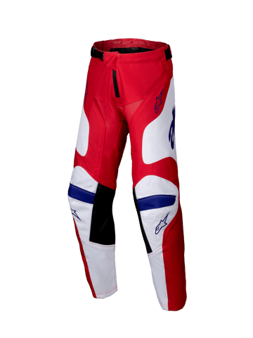 2025 Alpinestars Youth Racer Veil Pants Bright Red White