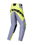 2025 Alpinestars Youth Racer Veil Pants Grey Yellow Fluo