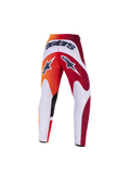 2026 Alpinestars Fluid Portl Youth Motocross Pants - Red Light Gray Dark Gray