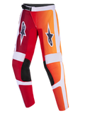 2026 Alpinestars Fluid Portl Youth Motocross Pants - Red Light Gray Dark Gray
