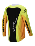 2025 Alpinestars Techstar Melt Jersey Yellow Black