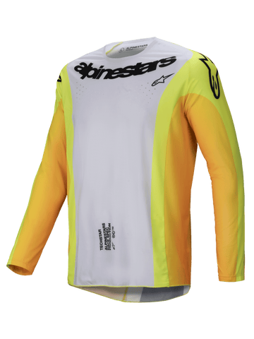 2025 Alpinestars Techstar Melt Jersey Yellow Black