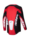 2025 Alpinestars Racer Veil Jersey Black Bright Red