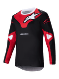 2025 Alpinestars Racer Veil Jersey Black Bright Red