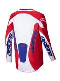 2025 Alpinestars Racer Veil Jersey Bright Red White