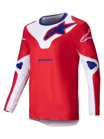 2025 Alpinestars Racer Veil Jersey Bright Red White