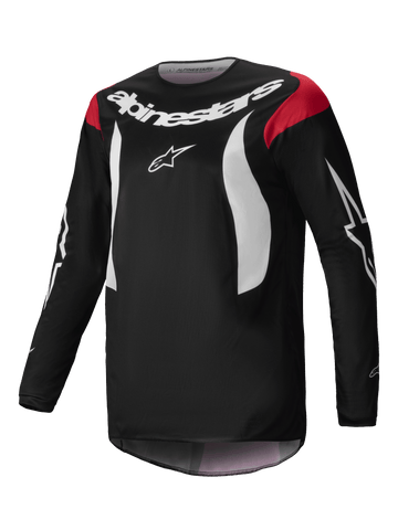 2025 Alpinestars Fluid Haul Motocross Jersey Black White