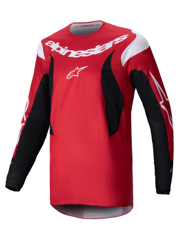 2025 Alpinestars Fluid Haul Motocross Jersey Bright Red Black