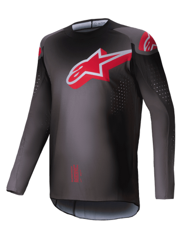 2025 Alpinestars SuperTech Lipan Jersey Smoke Bright Red